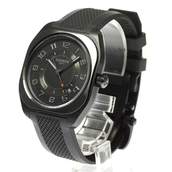 HERMES H08 SP1.742 Date black Dial Automatic Men's Watch_811142 - Picture 1 of 7